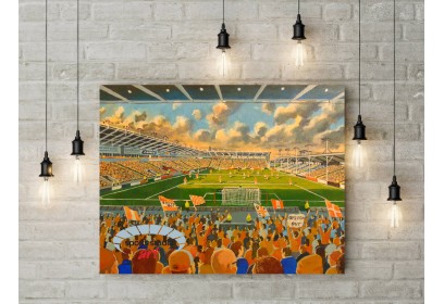 Bloomfield Road Stadium Fine Art Canvas - Blackpool FC Bloomfield Road Stadium Fine Art Canvas - Blackpool FC